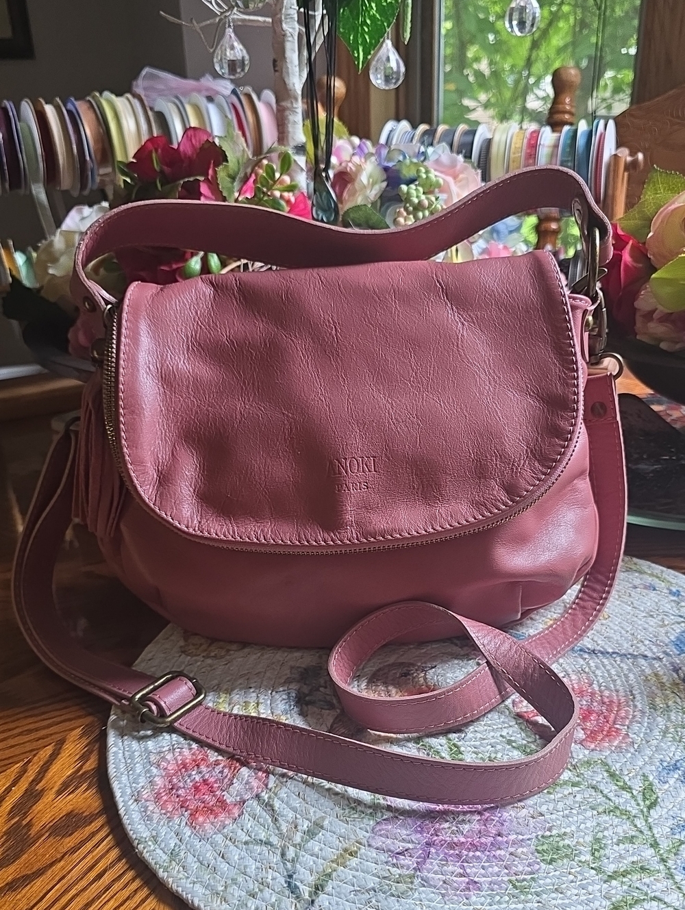 ANOKI PARIS Genuine Leather Bag
